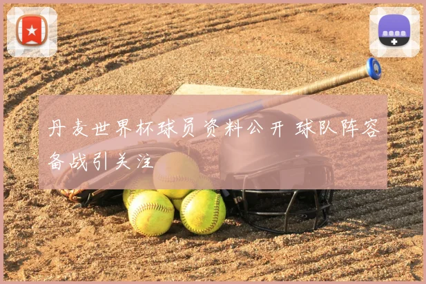 丹麦世界杯球员资料公开 球队阵容备战引关注
