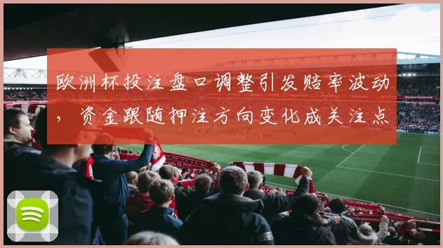 欧洲杯投注盘口调整引发赔率波动，资金跟随押注方向变化成关注点